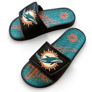 Kids Miami Dolphins Sandals 11/12